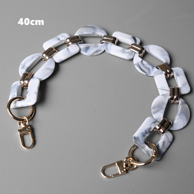 resin lady bag chain