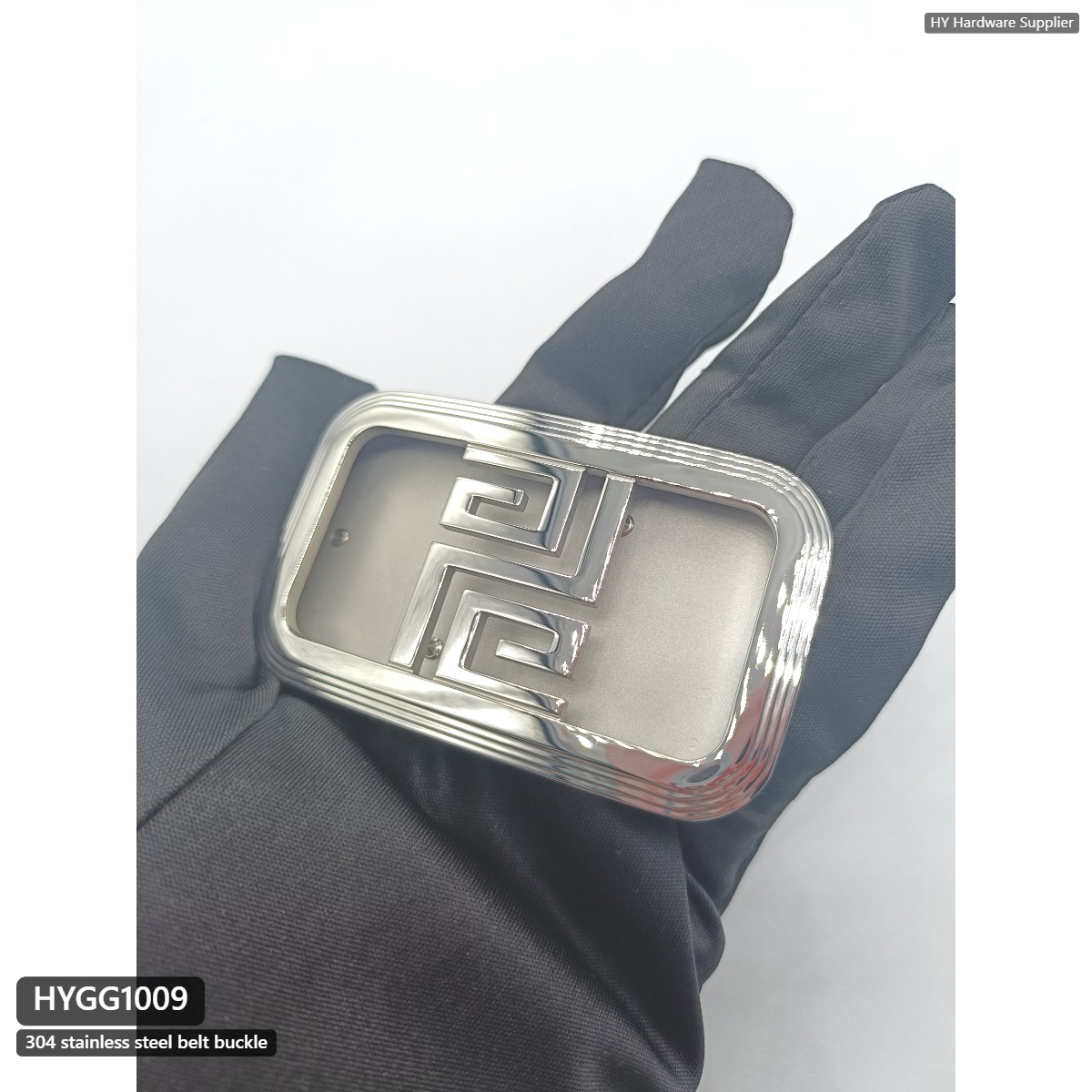 stainless steel belt buckle/flat buckel with screw