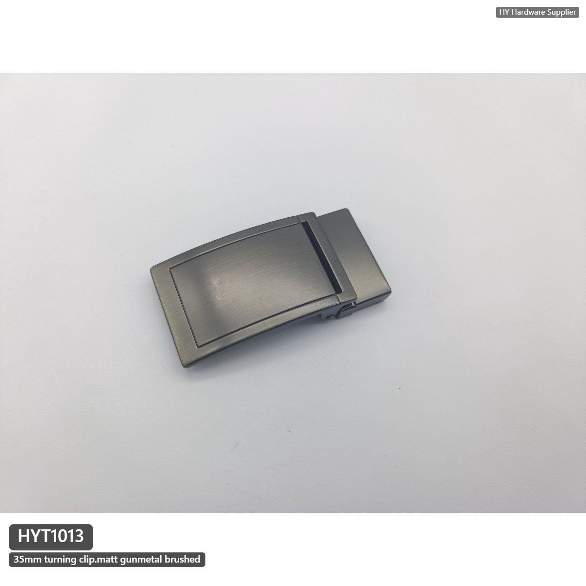 35mm Zinc Alloy Clip Turning Belt Buckle