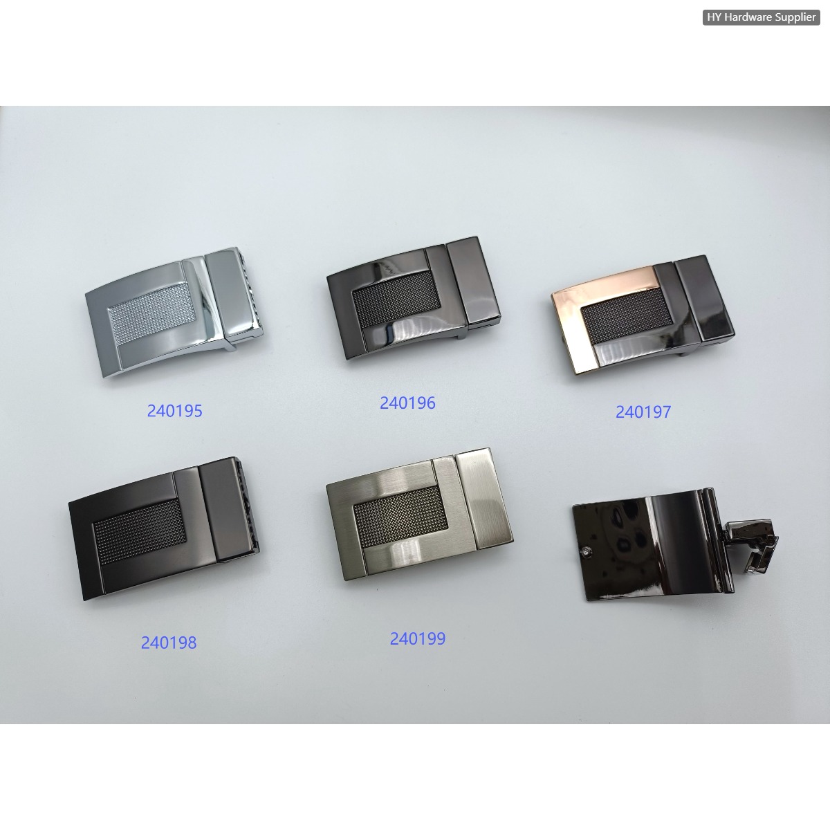 zinc alloy turning clip buckle 35mm