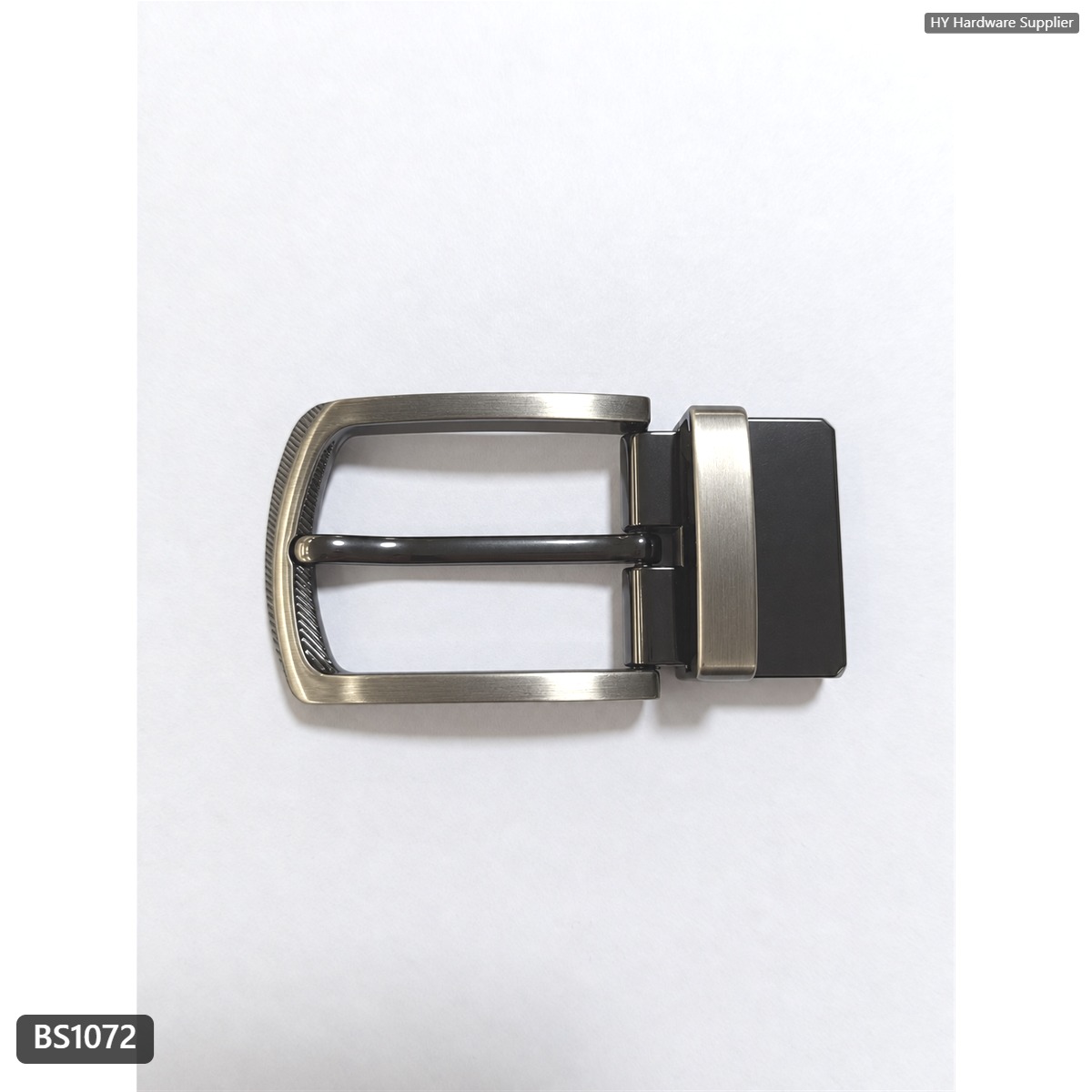 reversible pin buckle